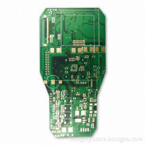 Multilayered Circuit Board with ENIG Finish, 0.25mm Minimum Hole Diameter